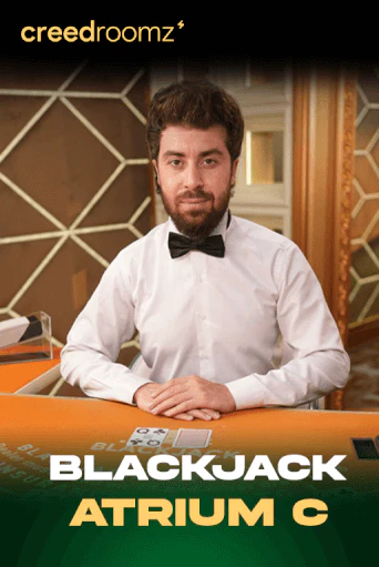 Blackjack live table tile with cards dealt from a shoe