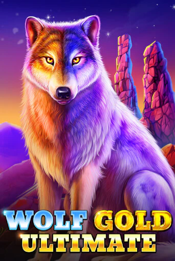Wolf Gold Ultimate tile with wolves under a full moon
